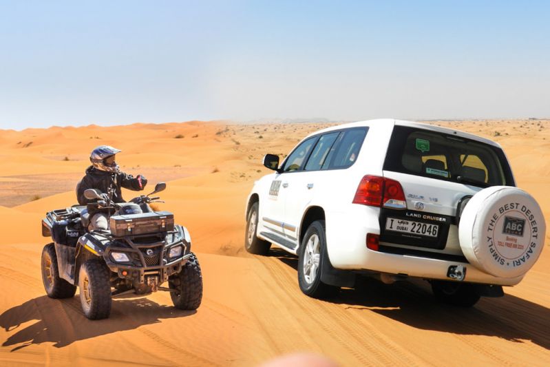 Quad Biking Dubai Hire by ABC Tours