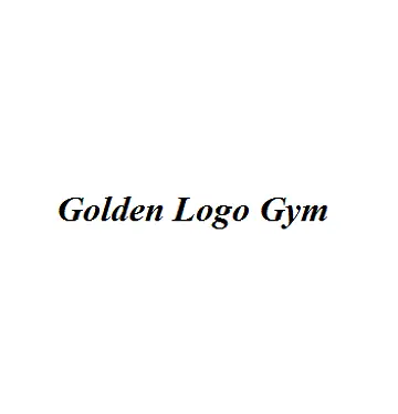 Golden Logo Gym